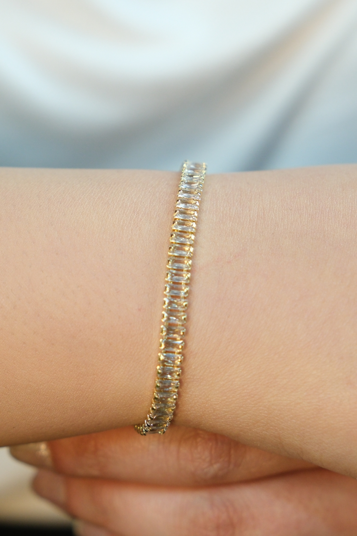 BAGET TAŞLI  3 ML BİLEKLİK – LUCENTIA