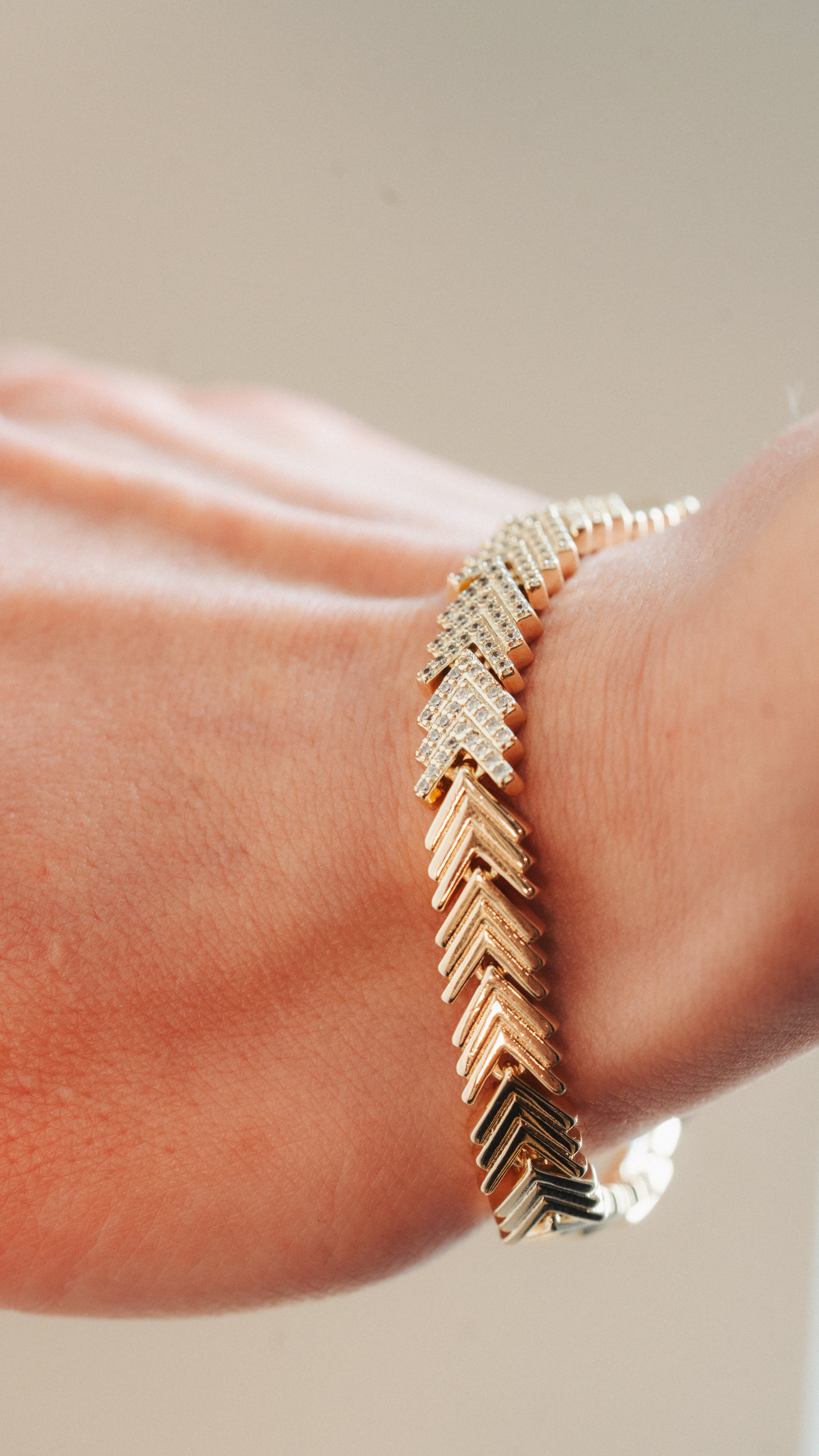 Taşlı Pisagor Bileklik