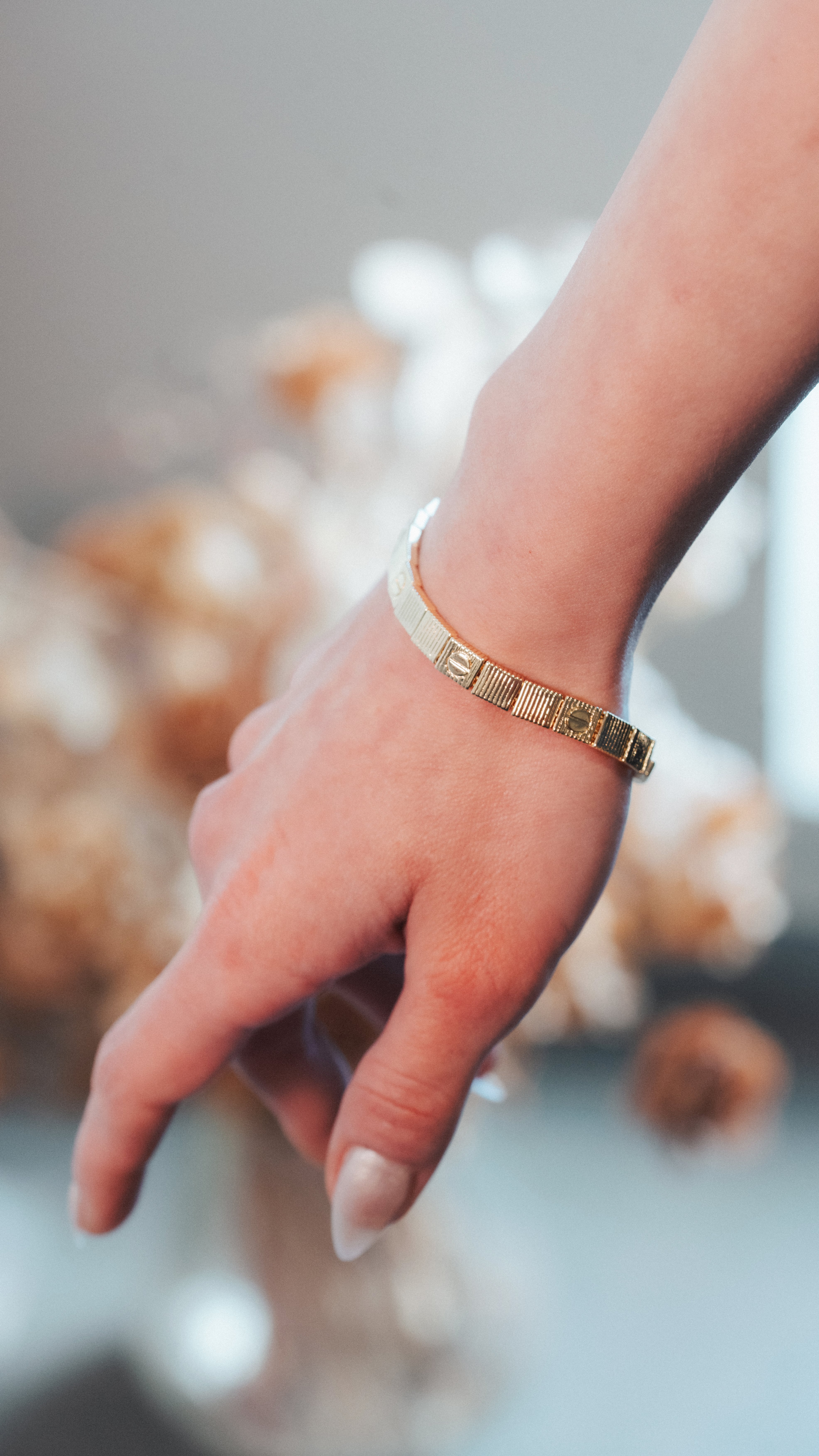 Taşsız Düğme Bileklik