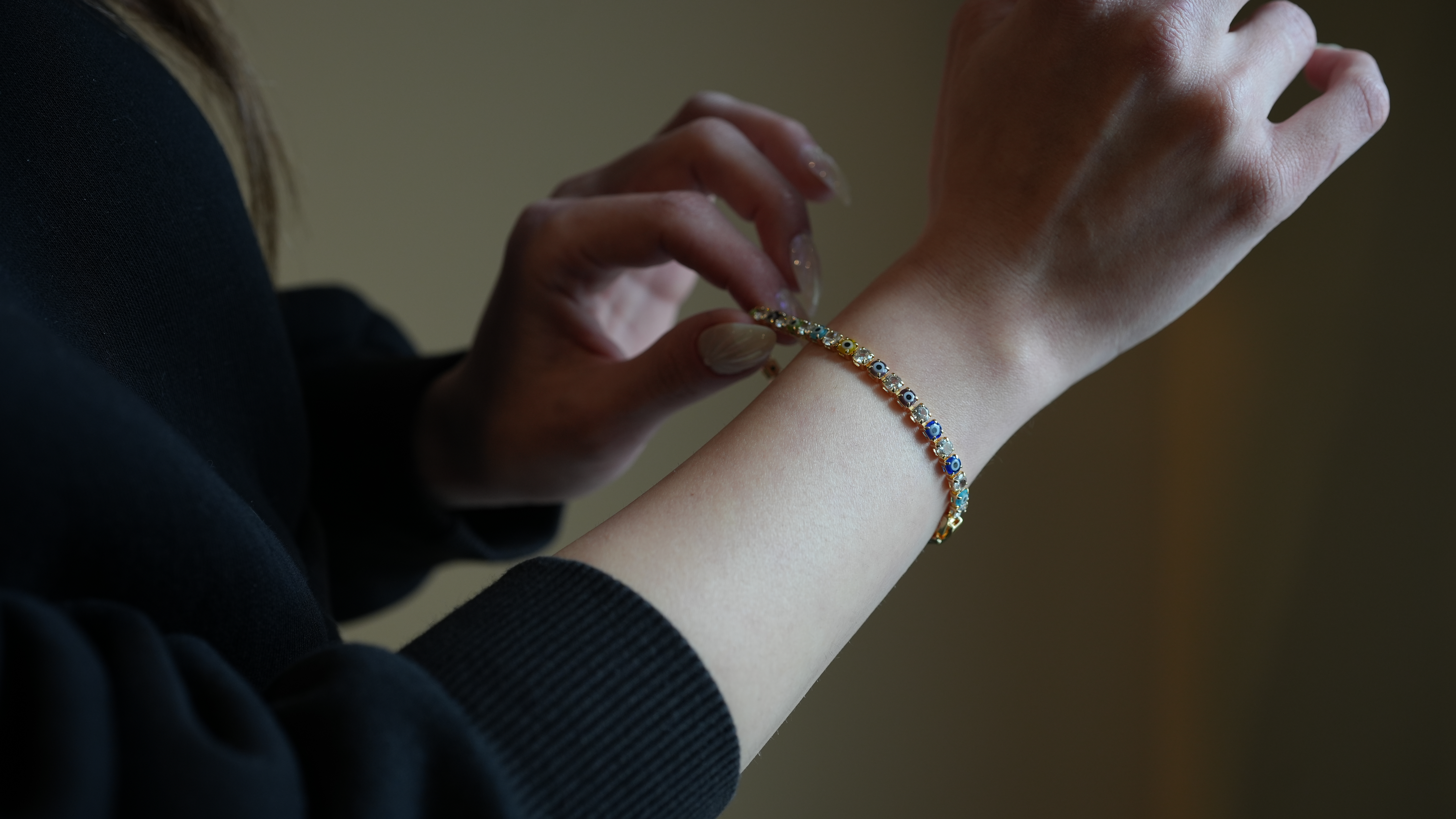  BAGET RENKLİ NAZAR BONCUĞU KOLLUK